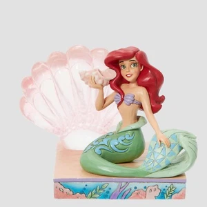 Disney Traditions Ariel "A Tail of Love" Statue by Jim Shore - Picture 1 of 4