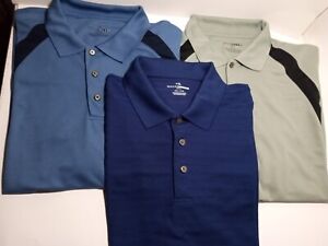 Lot Of 3 Men's XXL Grand Slam Polo Golf Shirts