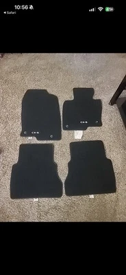 Mazda CX-5 2017-2024 OEM juego de alfombrillas delanteras traseras negras nuevas Foto 1 de 2