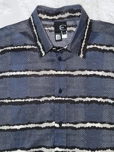 Blusa Camisa Top Roberto Just Cavalli Piel de Serpiente Patrón Pitón Abotonada Talla 50 - Imagen 1 de 12