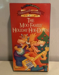 *RARE* The Moo Family Holiday Hoe-Down (VHS, 1995) Christmas Classics in Box FHE - Picture 1 of 4