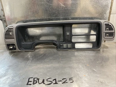 95-99 CHEVY GMC SILVERADO C/K Dash Bezel Instrument Cluster Gauge Speedo GRAY - Image 1 of 4