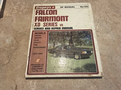 Xd xe ford v8 gregorys maintenance manual (excellent condition) - image 1 of 2