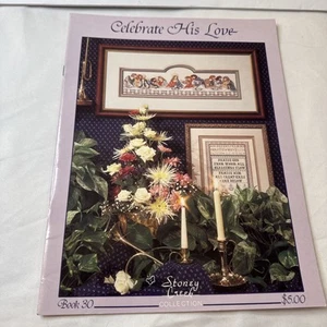 Stoney Creek Celebrate His Love Cross Stitch Book - Includes “The Last Supper" - Picture 1 of 6
