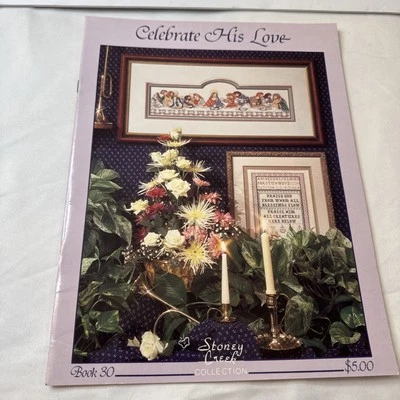 Stoney Creek Celebrate His Love Cross Stitch Book - Includes “The Last Supper" - Image 1 of 4