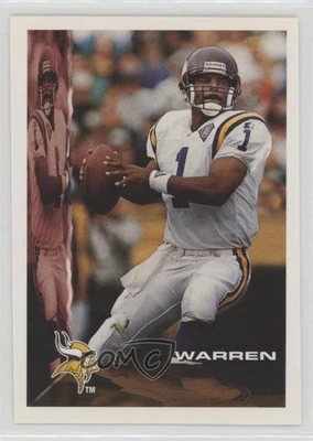 1995 Bowman Missing Foil Warren Moon #275 HOF - Image 1 of 2