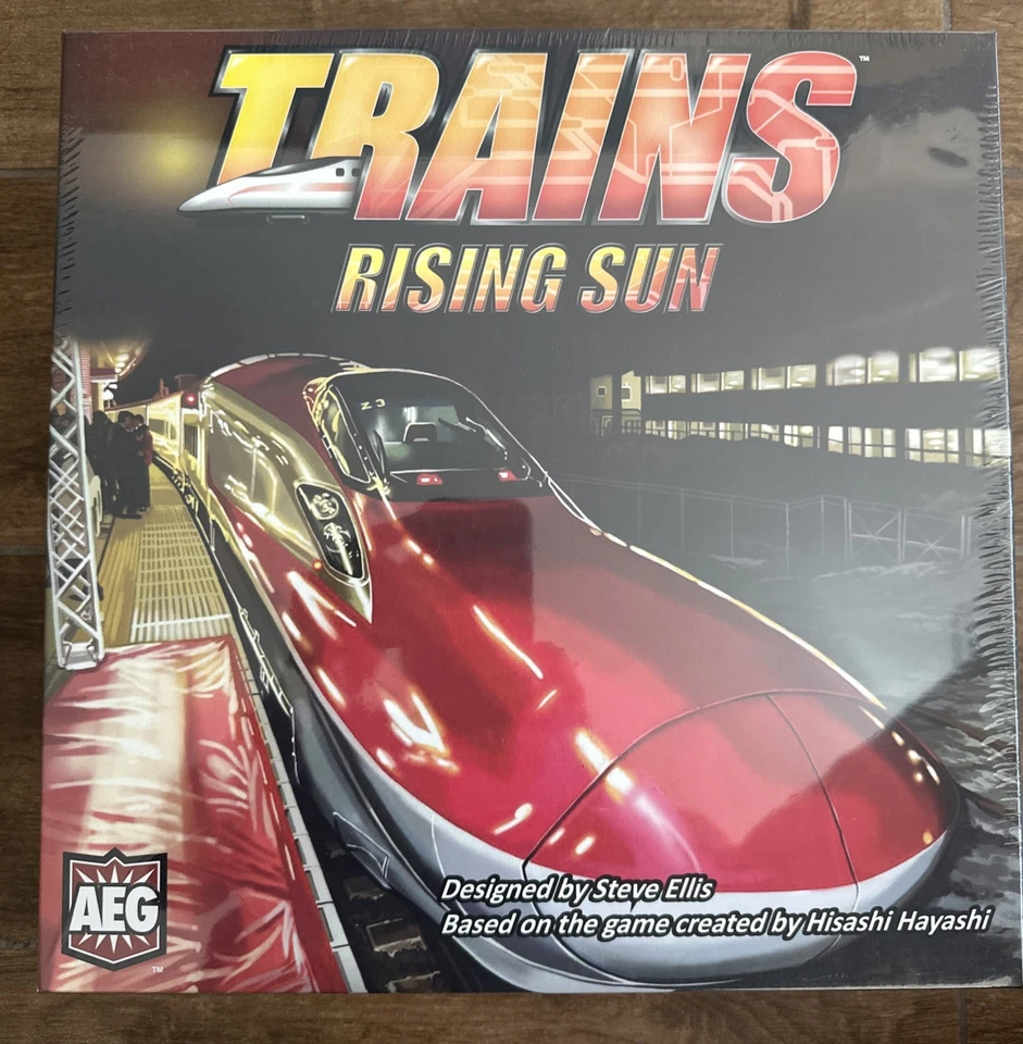 火车:Rising Sun AEG 棋盘游戏 - 全新未拆封! — 第 1/1 张图片