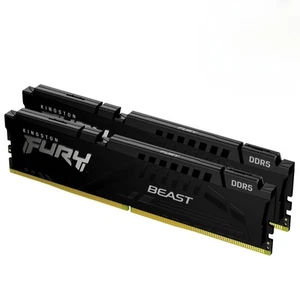 Kingston Technology FURY Beast 32GB 6000MT/s DDR5 CL36 DIMM (Kit of 2) Black EXP - Picture 1 of 1