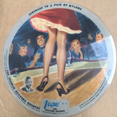 Vogue Pic Disc 78 CHARLIE SHAVERS QUINTET Serenade to a Pair of Nylons~Broadjump - Image 1 of 4