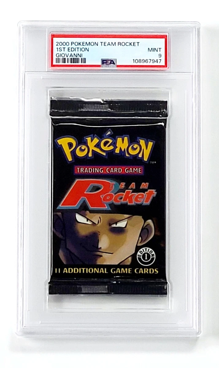 Team Rocket Pokémon TCG Sealed Collectible Card Game Packs in