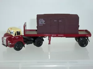 CORGI 20301 BEDFORD S TYPE BRITISH RAIL RAILWAYS PLATFORM TRAILER + LOAD TRUCK - Picture 1 of 4