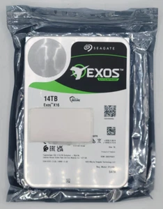 Seagate Exos X16 (7200RPM, 3.5", SATA III, 256MB Cache) 16TB ST16000NM001G - Photo 1/6