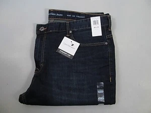 Calvin Klein Jeans Mens 40x32 Straight Leg Blue Dark Tinted New NWT 41O7112 - Picture 1 of 7