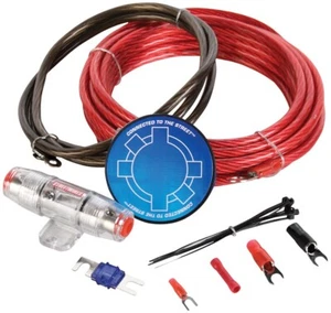 MTX StreetWires ZN3K-08 8 AWG Amplifier Kit w/ Fuse Holder & Ring Terminal - Picture 1 of 1