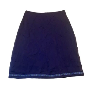 vintage my michelle dark plum purple shirt skirt size 5/6 - Picture 1 of 6