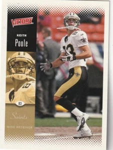 FREE SHIPPING-MINT-2000 Upper Deck Victory Keith Poole #114 SAINTS - Imagen 1 de 1