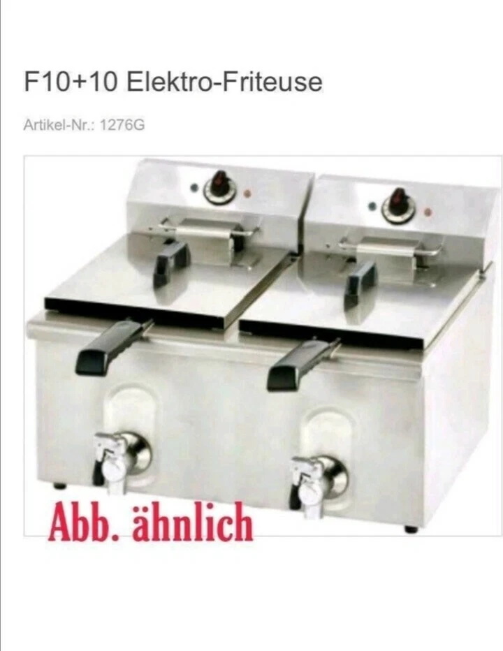 Doppelfriteuse star 10 Model: F10+10 - Bild 1 von 3