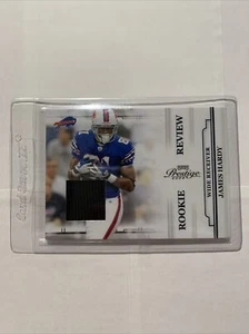 James Hardy 2009 Panini ROOKIE REVIEW JERSEY CARD #25 Buffalo Bills - Picture 1 of 2
