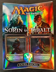 Cubiertas de Duelo Magic The Gathering - Sorin vs Tibalt - Sellado Magic the Gathering - Imagen 1 de 2