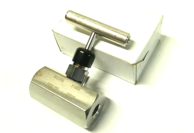 Needle Valve NOSHOK 502-FFS 1/4" Female NPT 6000 PSI Stainless Soft Seat 030IN01 - Image 1 of 3