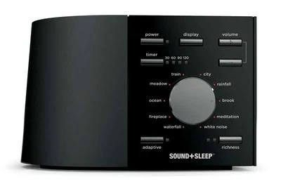 SOUND+SLEEP Sound Therapy & Nature Sounds Sleep Machine Masker (UK/EU/USA Plugs) - Image 1 of 4