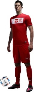 WALL STICKERS FOOTBALL Player Robert LEWANDOWSKI Poland Wall Decal Sticker - Picture 1 of 3