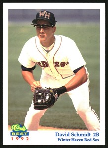 1992 Winter Haven Red Sox Classic/Best #4 David Schmidt