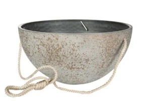 TS Topf NOVA Ø 25 x 12 cm gold Blumenampel Hängeampel Hängetopf Balkon Deko - Bild 1 von 2