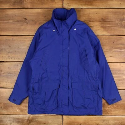 Vintage New Spirit Outdoor Jacket L 90s Blue Womens — 第 1/4 张图片