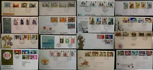GB 1970-1979 FDC Conmemorativo SHS Stuart Mercury Philart fm 99p - Imagen 1 de 227