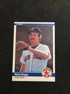 1984 Fleer 392 Wade Boggs Second Year - MINT  - Bild 1 von 2