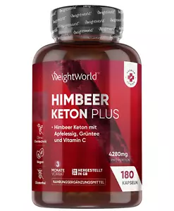 Raspberry Ketone Plus - 180 Exogene Ketone Kapseln - 4280mg pro Tag - Bild 1 von 8