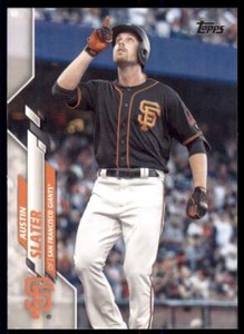 2020 Topps Series 2 Base #490 Austin Slater  - San Francisco Giants