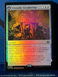 MTG Ixalan Unstable Glyphbridge Foil LCI NM - Picture 1 of 2