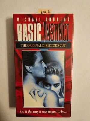 Basic Instinct (VHS, 1997, Original Directors Cut) - Image 1 of 4