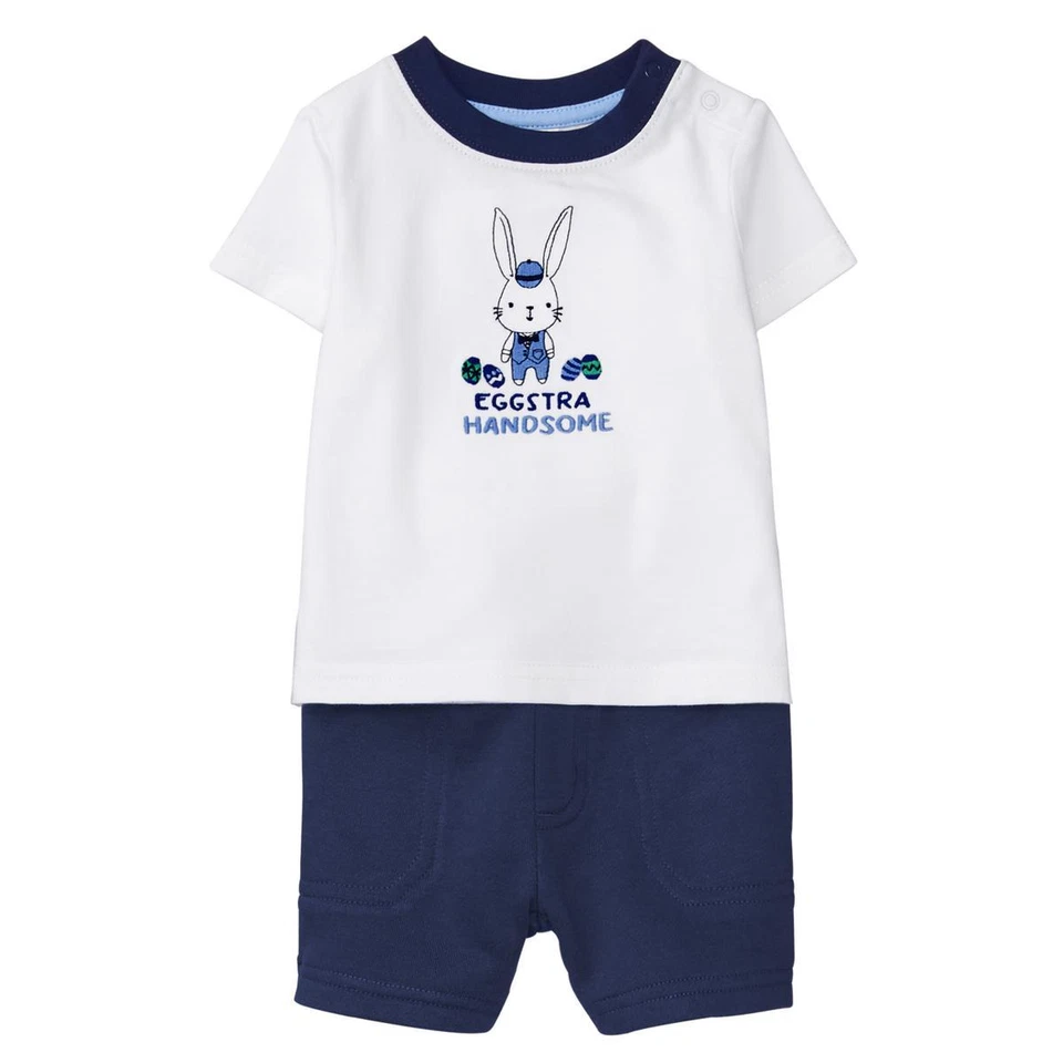 NUEVO CON ETIQUETAS Gymboree Baby Bunny Eggstra Hermoso Set 2 Piezas Bebé Niño 03-6-12-18-24m Foto 1 de 1