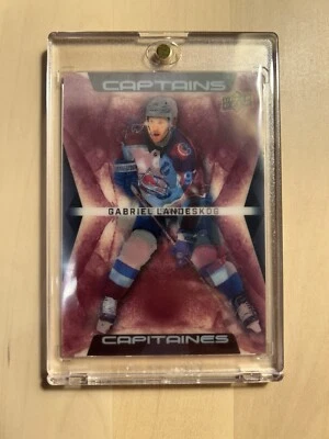 2023 2024 Tim Hortons Collector’s Series CAPTAINS Joe Sakic Gabriel Landeskog - Image 1 of 4