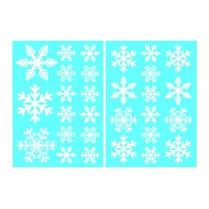 4 Pcs Weihnachten Aufkleber Weihnachten Fenster Aufkleber Dekorationen - Bild 1 von 12