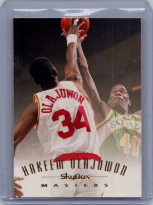 1994-95 SkyBox E-Motion #116 Hakeem Olajuwon - Image 1 of 2