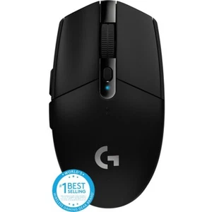 Logitech G305 LightSpeed Hero 12K DPI wireless gaming mouse, Black, BEST SELL - Picture 1 of 7