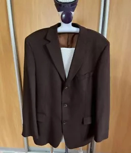 Hugo Boss Cashmere Suit Blazer Cream-brown color Size XL-2Xl - Picture 1 of 12
