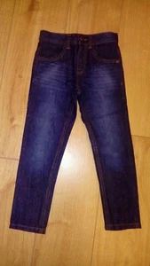 New Boys Debenhams Bluezoo Indigo Slim Fit Jeans Age 6 Years - Picture 1 of 5