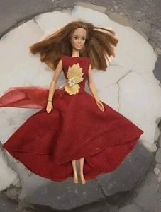 Barbie Sister Skipper Teen Doll Red Hair Redress Restyle Ooak Dress C432G - Picture 1 of 12