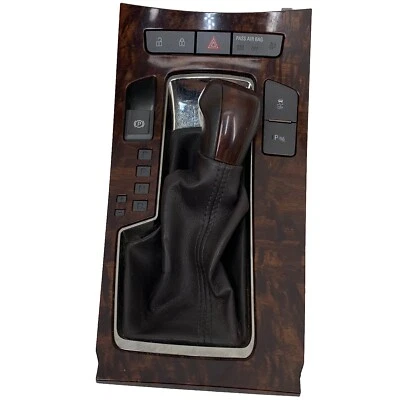 Buick LaCrosse 2010 2011 2012 2013 OEM consola central palanca de cambios bisel de madera Foto 1 de 4