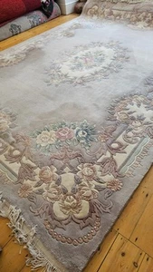 exlarge chiness hand knotted pure wool rug 335cm x 244cm - Picture 1 of 11