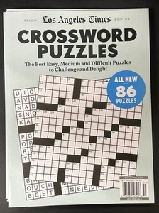 Crossword Puzzles Special Edition Los Angeles Times Magazine May 2025 - Picture 1 of 1