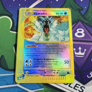 POKEMON GYARADOS REVERSE HOLO FOIL 11/144 SKYRIDGE ENGLISH NM - Picture 1 of 4