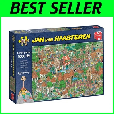 Rompecabezas Diset Fairytale Forest 1000 piezas, multicolor Foto 1 de 4