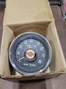 Tacómetro de colección Harley Davidson Motocicletas 57-86 Thurnalls Clarksville IN - Imagen 1 de 10