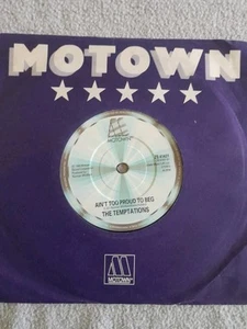 THE TEMPTATIONS AIN'T TOO PROUD TO BEG - Picture 1 of 2